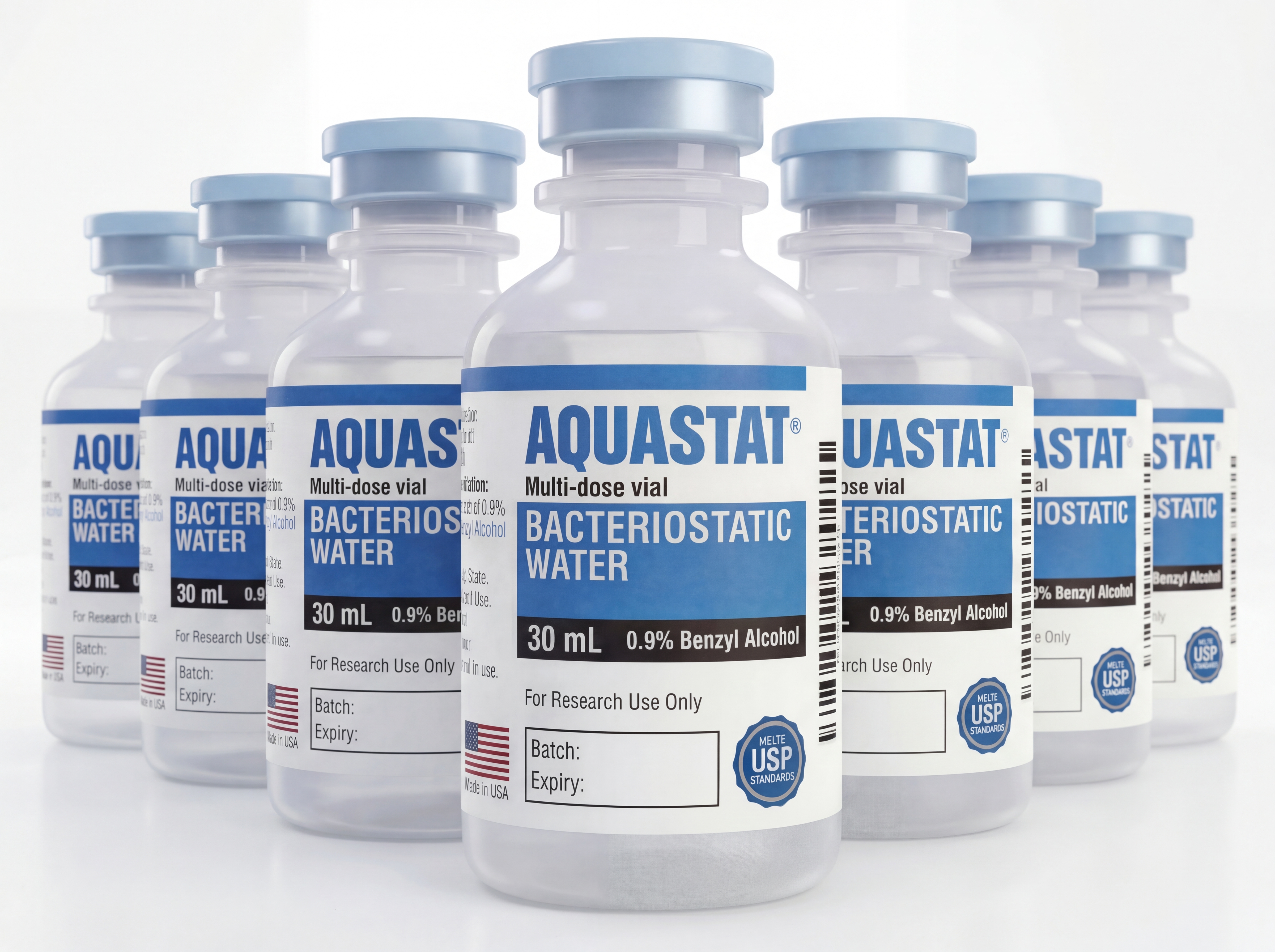 BAC Water 30mL 10-Pack